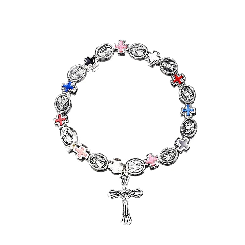 Cross Charm Bracelet 