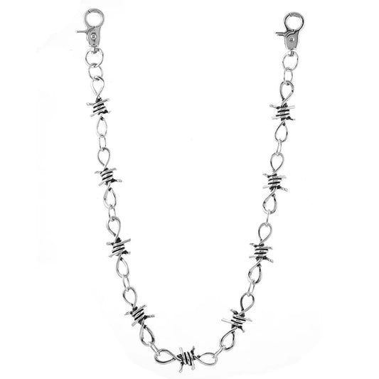 Barbwire Wallet Chain